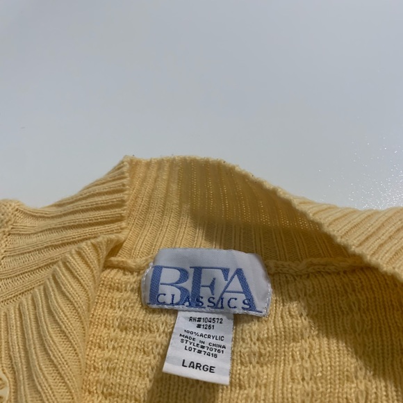 Vintage Bea Classics knit sweater L. - Picture 3 of 4